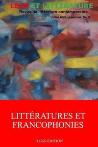 bokomslag Litteratures et Francophonies