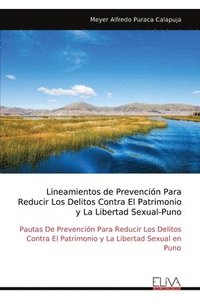 bokomslag Lineamientos de Prevención Para Reducir Los Delitos Contra El Patrimonio y La Libertad Sexual-Puno