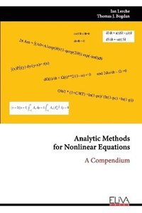 bokomslag Analytic Methodsfor Nonlinear Equations