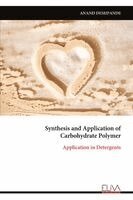 Anand Deshpande - Synthesis and Application of Carbohydrate Polymer, Häftad