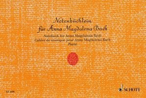 bokomslag Notenbüchlein für Anna Magdalena Bach