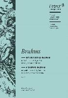 bokomslag Ein deutsches Requiem op. 45 (Urtext der neuen Brahms-Gesamtausgabe; Klavierauszug vom Komponisten)