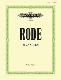 bokomslag 24 Caprices für Violine solo