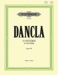 bokomslag 15 Studies Op. 68 for Violin with 2nd Violin Accompaniment: Performing Score