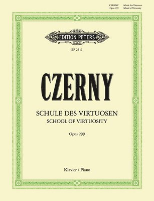 bokomslag School of Velocity Op. 299 for Piano