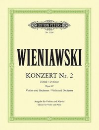 bokomslag Violin Concerto No. 2 in D Minor Op. 22 (Edition for Violin and Piano)