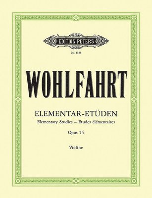 40 Elementary Studies Op. 54 for Violin 1