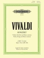 bokomslag Konzert für Violine, Streicher und Basso continuo a-Moll op. 3 Nr. 6 RV 356