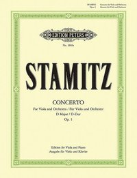 bokomslag Viola Concerto in D Op. 1 (Edition for Viola and Piano)