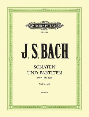 bokomslag Sonatas and Partitas for Violin Solo BWV 1001-1006