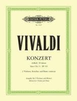 bokomslag Concerto in D minor Op. 3 No. 11 (RV 565) (Edition for 2 Violins and Piano)
