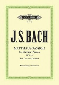 bokomslag Matthäus-Passion BWV 244