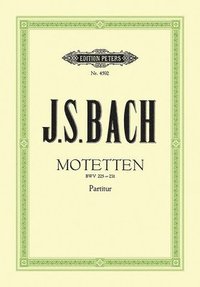 bokomslag 7 Motets Bwv 225-231 for Mixed Choir: 4-8 Parts, Some with Continuo