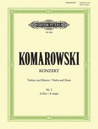 bokomslag Violin Concerto No. 2 in a (Edition for Violin and Piano)