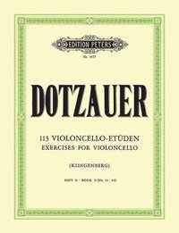 bokomslag 113 Exercises for Violoncello, Book 2: Nos. 35-62