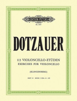bokomslag 113 Exercises for Cello Vol.2