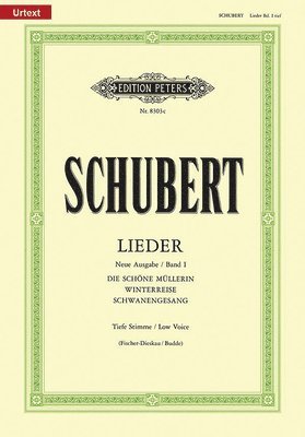 Songs (New Edition) (Low Voice): Die Schöne Müllerin, Winterreise, Schwanengesang; Urtext 1