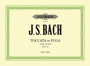 bokomslag Toccata and Fugue in D Minor Bwv 565 for Orga