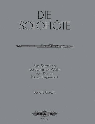 bokomslag Die Soloflöte, Band 1: Barock