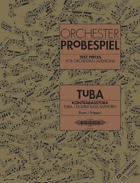 bokomslag Test Pieces for Orchestral Auditions -- Tuba, Double Bass Saxhorn