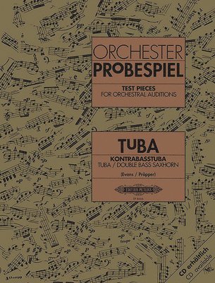 bokomslag Test Pieces for Orchestral Auditions -- Tuba, Double Bass Saxhorn