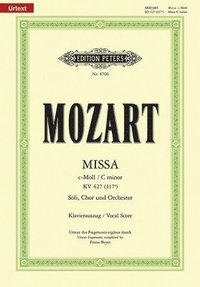 bokomslag Mass in C Minor K427 (Completed by F. Beyer) (Vocal Score): For Sstb Soli, Choir and Orchestra, Urtext