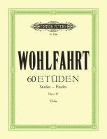 bokomslag 60 Studies Op. 45 for Violin (Transcribed for Viola)