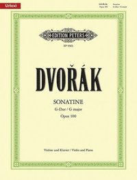 bokomslag Sonatina for Violin and Piano in G Op. 100: Urtext