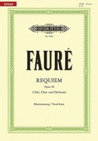 bokomslag Messe de Requiem Op. 48 (Vocal Score)