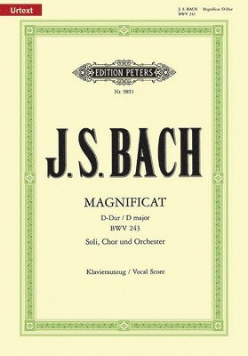 bokomslag Magnificat in D Bwv 243 (Vocal Score)