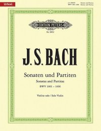 bokomslag Sonatas and Partitas for Violin Solo Bwv 1001-1006: Edition by Max Rostal, Urtext