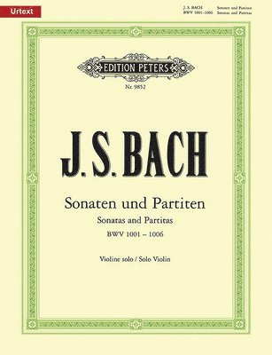 bokomslag Sonaten und Partiten für Violine solo BWV 1001-1006 / URTEXT