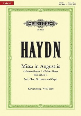Missa in Angustiis Hob. Xxii:11 Nelson Mass (Vocal Score) 1
