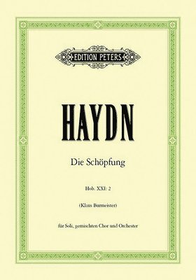 bokomslag Die Schöpfung [The Creation] Hob. XXI: 2 / URTEXT
