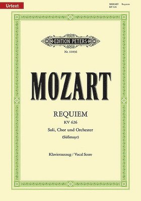 bokomslag Requiem in D minor K626 (Vocal Score)