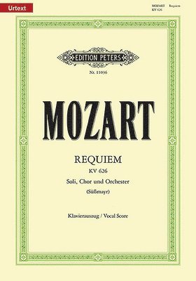 Requiem in D Minor K626 (Completed by F. X. Süßmayr) (Vocal Score) 1