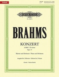 bokomslag Piano Concerto No. 1 in D Minor Op. 15 (Edition for 2 Pianos)