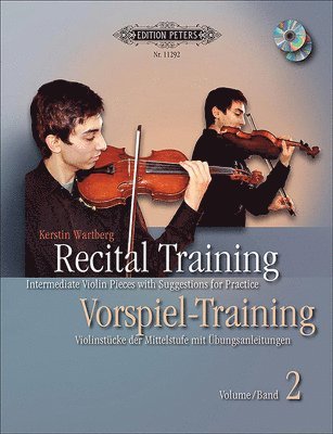 bokomslag Recital Training Vol. 2 with 2 CDs / Vorspieltraining Band 2 mit 2 CDs