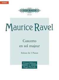 bokomslag Concerto En Sol Majeur (Piano Concerto in G Major) (Edition for 2 Pianos): Urtext