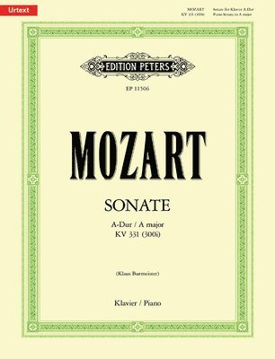 bokomslag Piano Sonata A major K331 (300i)
