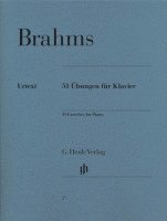 bokomslag Brahms, Johannes - 51 Übungen für Klavier