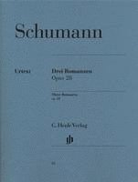 bokomslag Schumann, Robert - Drei Romanzen op. 28