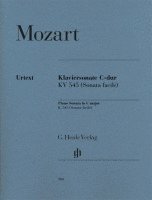 bokomslag Klaviersonate C-dur KV 545 (Sonata facile)