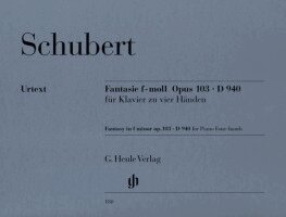 Franz Schubert, Willi Kahl - Fantasie f-moll op. 103 D 940, Häftad