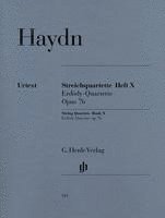 bokomslag Haydn, Joseph - Streichquartette Heft X op. 76 (Erdödy-Quartette)