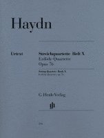 bokomslag Haydn, Joseph - Streichquartette Heft X op. 76 (Erdödy-Quartette)