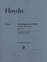 Joseph Haydn, Horst Walter - Haydn, Joseph - Streichquartette Heft X op. 76 (Erdödy-Quartette), Häftad