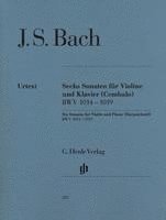 bokomslag Sechs Sonaten für Violine und Klavier (Cembalo) BWV 1014 - 1019