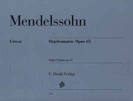 bokomslag Mendelssohn Bartholdy, Felix - Orgelsonaten op. 65