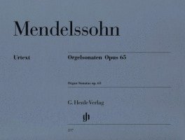 bokomslag Mendelssohn Bartholdy, Felix - Orgelsonaten op. 65